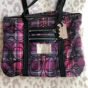Authentic Coach Poppy Tote